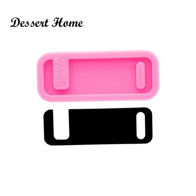 China Viable Shiny DY0713 Simple Phone Stands Available Silicone Mold Jewelry Epoxy Mold Resin Opening Tools Customize for sale