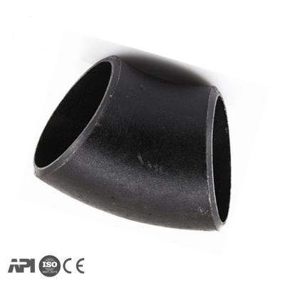 China Diesel Fuel LR 45 Degree Carbon Steel Pipe Elbow for sale