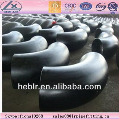 China Carbon Steel ASME Duct Elbow Dimensions / ANSI B16.9 for sale