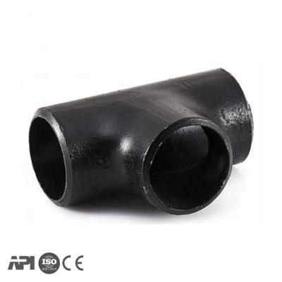 China Diesel Oil Carbon Steel Pipe Tee ANSI B16.9 for sale