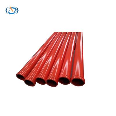 China Construction Material Stores DN125 ST52 Concrete Pump Pipe Seamless Delivery Pipe For Concrete Pump Truck OEM 056851009 for sale