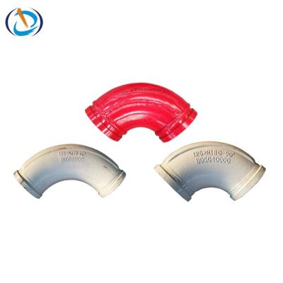 China Construction worksÂ   PM, DN125 Concrete Pump Two Layer Elbow (Wear Resistant) For Boom Truck for sale