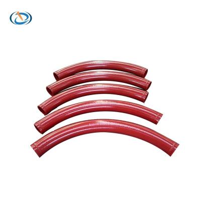 China energy & Concrete Pump Mining Spare Parts - DN125 R180 90D Concrete Pump Fat End Elbow for sale