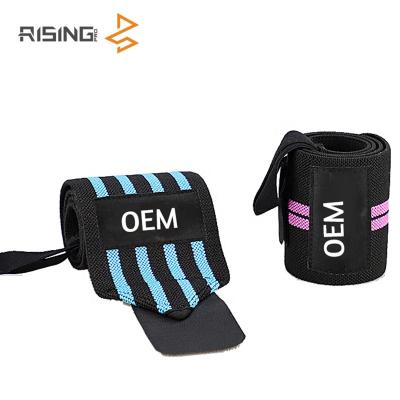 China Comfortable Rising Power with Nylon Weightlifting Strap Weightlifting Straps for sale