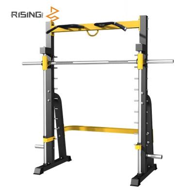 China Home Use Gym Trainer Multi Functional Blacksmith Machine Home Use Gym Squat Rising Rack For Home Blacksmith Machine for sale