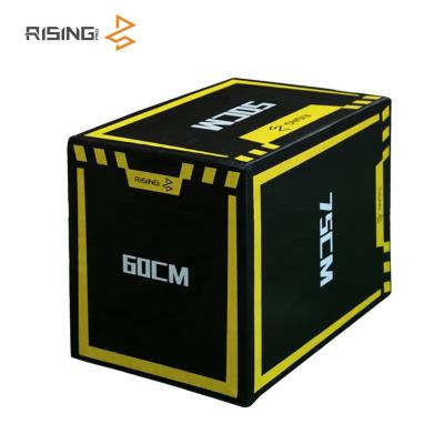 China Fitness exercise plyo rising box 3 in 1 foam jumping box 3 in 1 plyometric fitness foam plyo box set jumping for sale