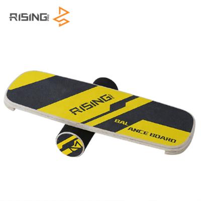 China Wooden Body Balance Board Yoga Twisting Fitness Balance Plate Core Workout Board Balancing Board for sale