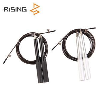 China Full Metal Fitness Exercise Jumping Rope Aluminum Jump Rope New High Quality Stock Ropes Cross Leg For Fitness for sale