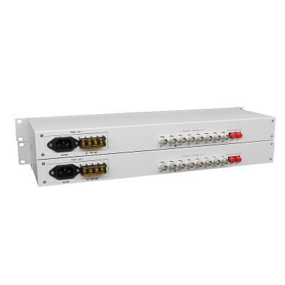 China FCP-E4 4E1 PDH Fiber Multiplexer (19 inch 1U type) with one optical port 19 inch 1U 485X138X44mm (WXDXH) for sale