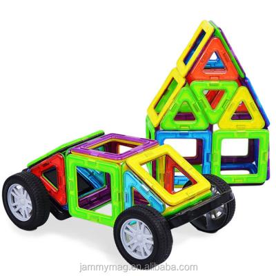 China Building Toy Magnetic Toy Cars Plastic Building Blocks Toys For Children for sale