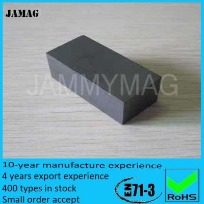 China industrial magnet ferrite block magnet used for genetor for sale