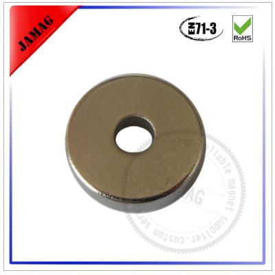 China Industrial Magnet Circle Magnet Neodymium With Hole for sale