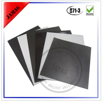 China Industrial Magnet Whiteboard Soft Precut Magnetic Sheet , Flexible Magnetic Sheet for sale