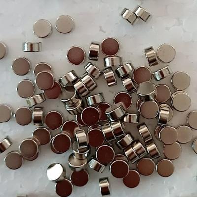 China Industrial Magnet Super Strong Magnets For Packaging Box N35 , Nickel Coated D15*3mm for sale