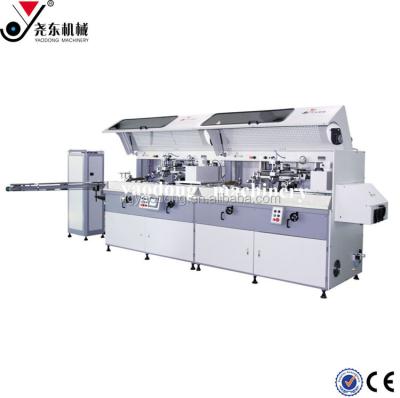 China Automatic Bottle Printer 2 Colors Silicone Sealant Tube Printing Machine for sale