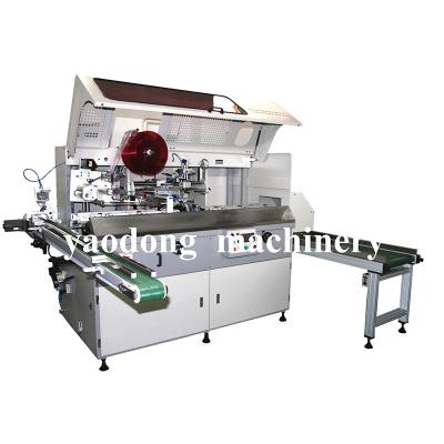 China CLOTHING 26 Years Automatic Flat Square Bottle Labeling Machine Factory for sale