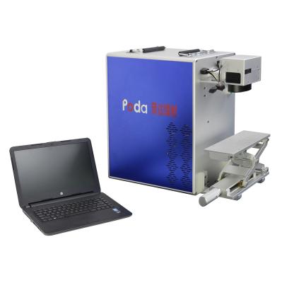 China Laser Marking 20w 30w 50w Fiber Laser Engraving Machine Laser Marking Machine Fast Marking Speed for sale