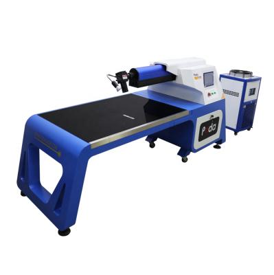 China 300W/500W printing shops advertising word laser welding machine for sign channel letter for sale