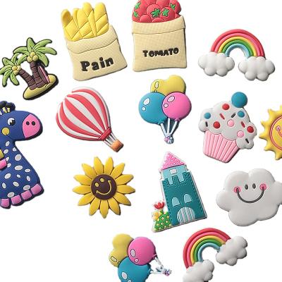 China Shape PVC Fridge Magnetcute Decorative Cute Cartoon Printed Fridge Magnet Custom Logo for sale