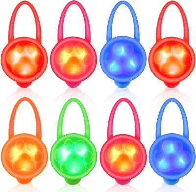 China High Quality Dogs Silicon Safety Light Up Collar Accessories Led Dog Light Pendant for sale