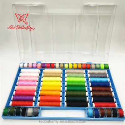 China Apparel Sewing Top Selling 40S / 2 100% Polyester Spun Sewing Kits for sale