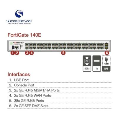 China Fortinet FortiGate-140E FG-140E FG-140E Network Security Appliance for sale