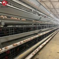 China Poultry Farm Hen Layer Chicken Cage H Frame Automatic Laying 8tiers en venta