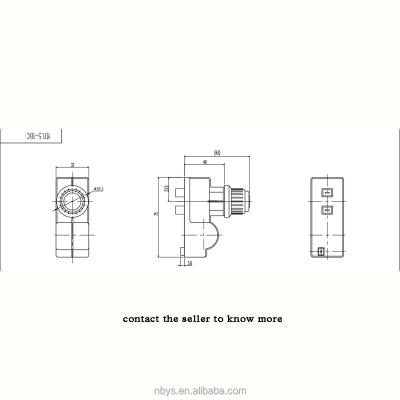 China AA battery gas ignition YD1.5-1Because for GAS burner 78*32*63.6 for sale