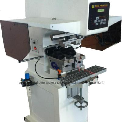 China Factory new product independent high/low stroke and 2 color pad printing machines LC-PM2-150/2P for sale for sale