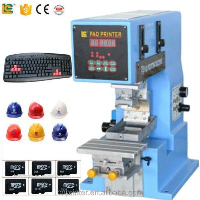 China LC-TPM1-100 Portable desktop machine repair shops pad printer tampo printing machine for sale