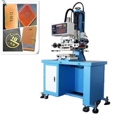 China For outdoor plastic shell machine shoe insole label pneumatic hot foil embossing stamping machine for sale for sale