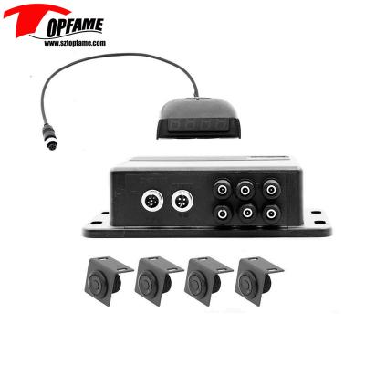 China 0.3-3.5m waterproof detection range truck parking sensor system with high sensitive sensor, large led display with built-in beep alert for sale