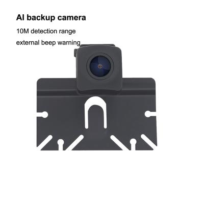 China Waterproof AI Smart Surveillance Reversing Camera 720P AHD Starlight Night Vision Camera Car Rear View With Buzzer for sale