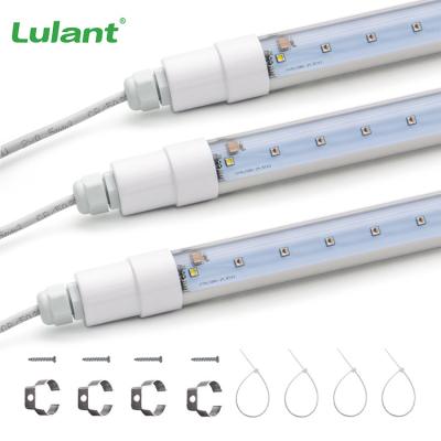 China Easy install energy saving waterproof indoor plant grow light bar 45w T8 led grow tube light for vegetable fruit for sale