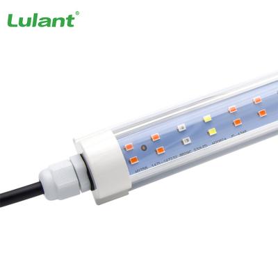 China Easy Install Lulant Customized Hydroponic Lighting Spectrum 120cm Led Grow Strip 28w T8 Led Grow Light Tube for sale