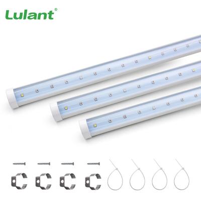 China Easy Install New Design Waterproof T8 Led Grow Light Indoor 300w Plant Grow Strip Light Bar For Plant Fruits for sale