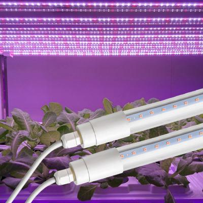 China Easy Install T8 Succulent Plants Growth Tube Light High Quality Indoor Green 25w Coloring Full Spectrum Led Grow Light Tube Fill Light for sale