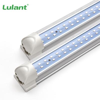 China Easy Install Wholesale Green House Indoor Fruit Flower Garden 36w T8 Led Tube Full Spectrum Plant Grow Light Strip for sale