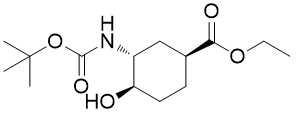 China 365997-33-7 (1S, 3R, 4R) - 3 (Boc-amino) - 4-Hydroxy-Cyclohexanecarboxylic éster de etilo ácido C14H25NO5 en venta