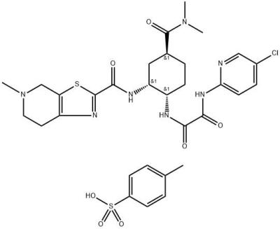 China 480449-71-6 sal C31H38ClN7O7S2 1592732-453-0 de Edoxaban TsOH en venta