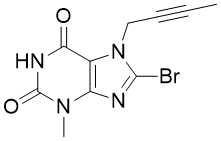 China 666816-98-4 8-Bromo-7- (But-2-Ynyl) - 3-Methyl-1H-Purine-2,6 (3H, 7H) - Dione C10H9BrN4O2 en venta