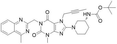 China 668273-75-4 pureza de la impureza C30H36N8O4 el 98% de Linagliptin N-Boc en venta