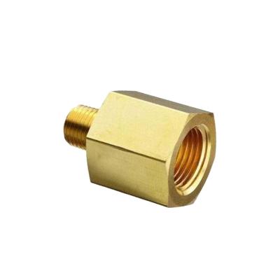 China Water Heater Precision Casting CNC Machining Copper Pipe Nipple Fitting for sale