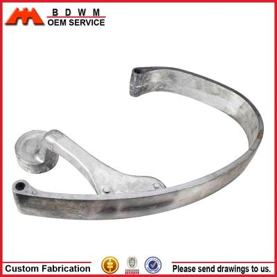 China Customized Chair Die Casting Chair Part Cast Aluminum Armrest for sale