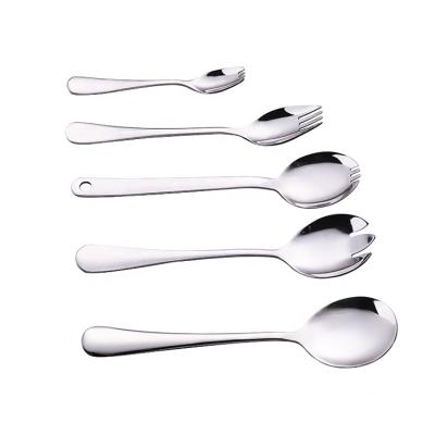 China Viable Metal and Stainless Steel Hot Spoon Salad Fruit Tableware Sale Fork for sale