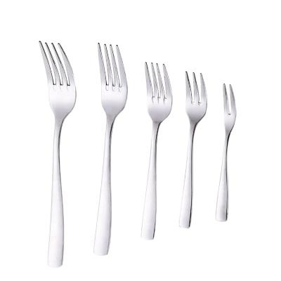 China Sustainable Bulk Metal Fork Stainless Steel Dinner Cake Fork for sale