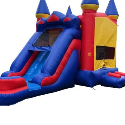 China Inexpensive Indoor/Outdoor Giant Inflatable Jumping Castle Combo Slide for sale