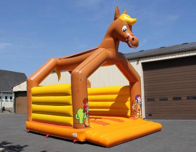 China PVC Inflatable Horse Shaped Inflatable Bouncy Castle Inflatable House Tent For Sale for sale