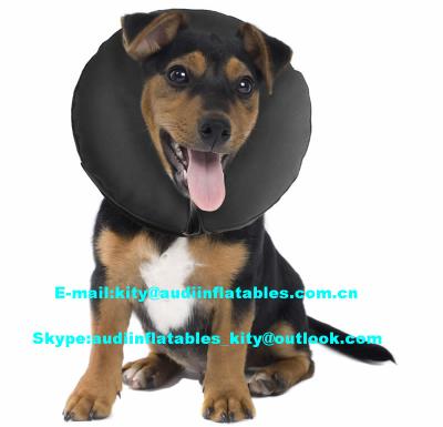 China Over 3 Years PVC High Quality Cheap Inflatable Pet Collars For Protector for sale