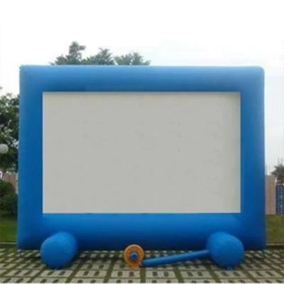 China Indoor/outdoor commercial inflatable movie theater inflatable projection screen for sale